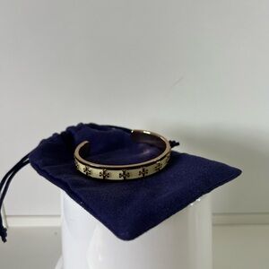 Tory Burch Enamel Raise Logo Bracelet